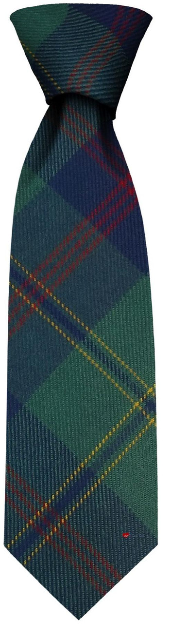 Mens Neck Tie Gretna Green Ancient Tartan Lightweight Scottish Clan Tie