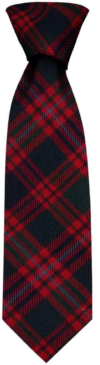 Mens Neck Tie MacIntyre Modern Tartan Lightweight Scottish Clan Tie