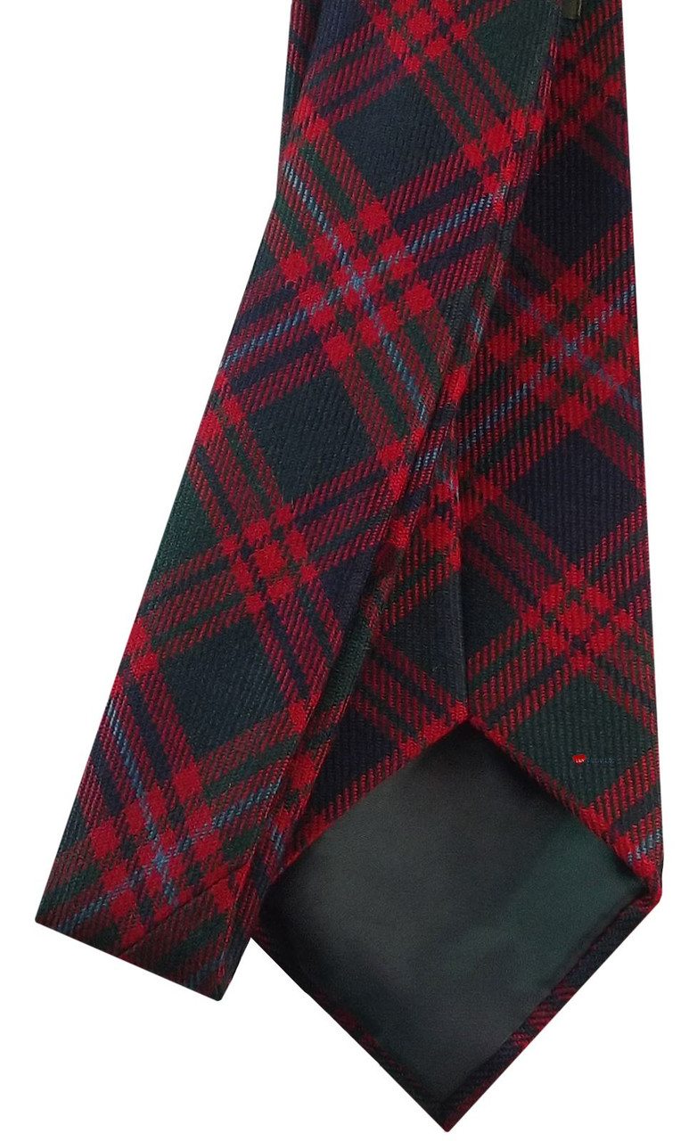 Mens Neck Tie MacIntyre Modern Tartan Lightweight Scottish Clan Tie