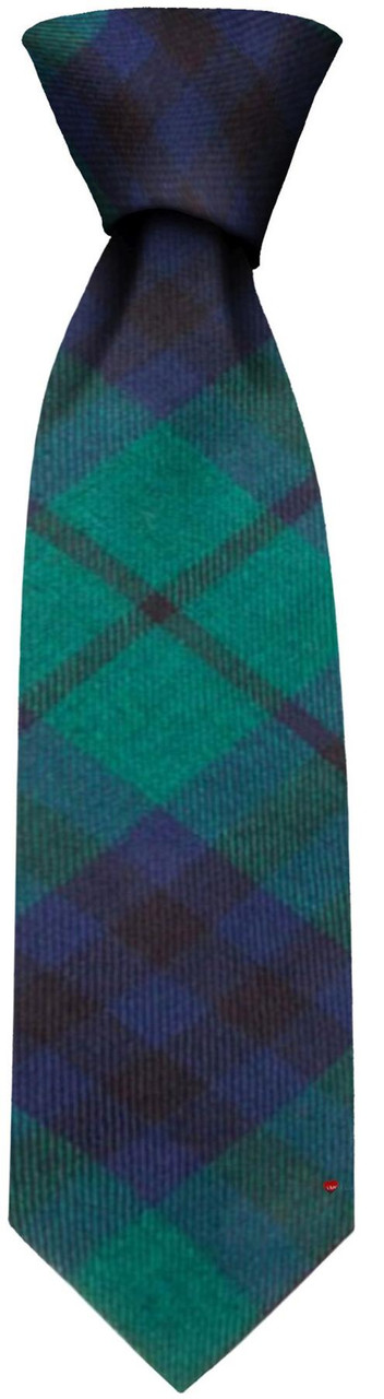 Mens Neck Tie Marshall Modern Tartan Lightweight Scottish Clan Tie