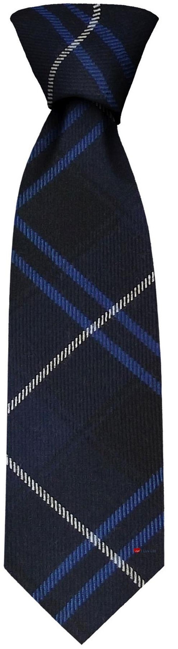 Mens Neck Tie Patriot Modern Tartan Lightweight Scottish Clan Tie