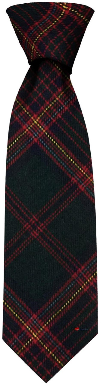 Mens Neck Tie Ettrick Forest Modern Tartan Lightweight Scottish Clan Tie