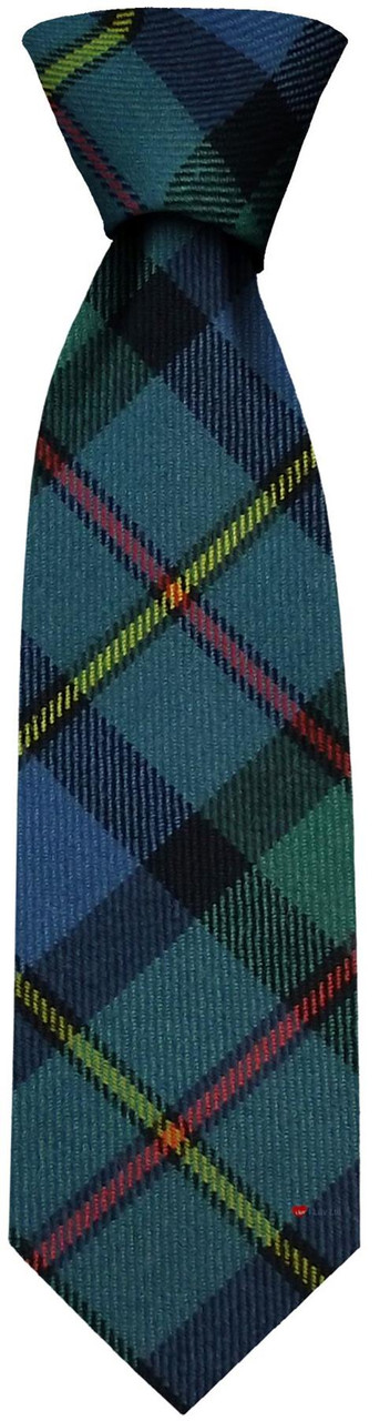 Mens Neck Tie MacLeod Of Harris Ancient Tartan Lightweight Scottish Clan Tie