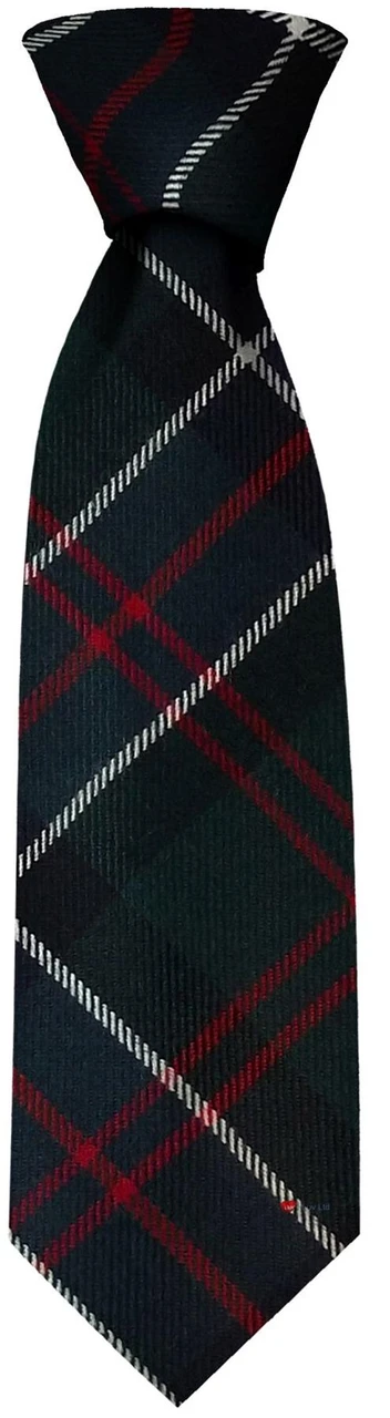 Mens Neck Tie Sinclair Hunting Modern Tartan Lightweight Scottish Clan Tie