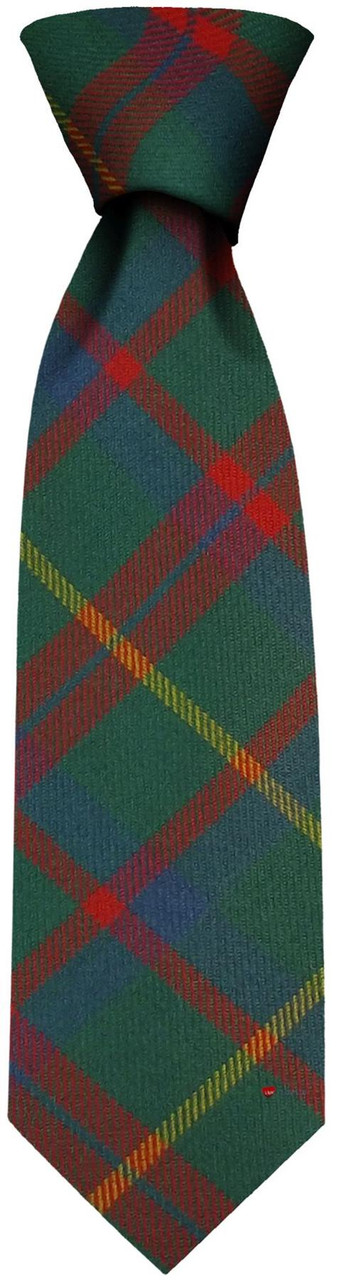 Mens Neck Tie MacIntosh Hunting Ancient Tartan Lightweight Scottish Clan Tie