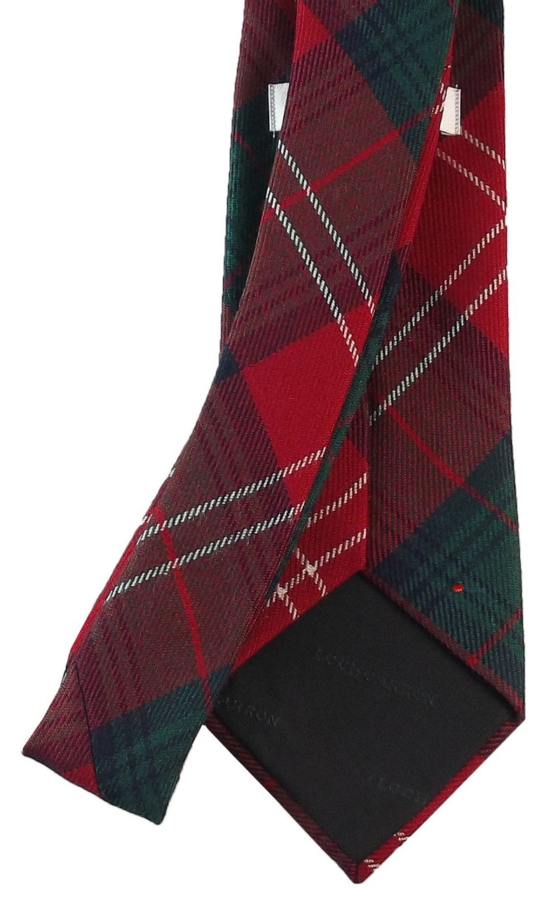 Mens Neck Tie Chisholm Modern Tartan Lightweight Scottish Clan Tie