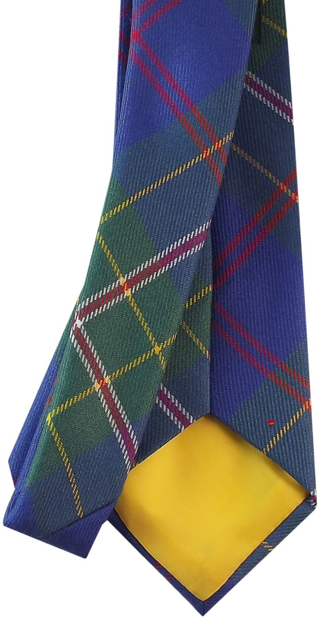 Mens Neck Tie Singh Modern Tartan Lightweight Scottish Clan Tie