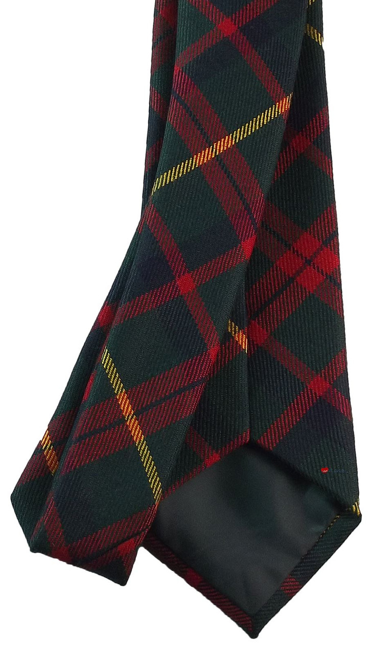 Mens Neck Tie MacIntosh Hunting Modern Tartan Lightweight Scottish Clan Tie