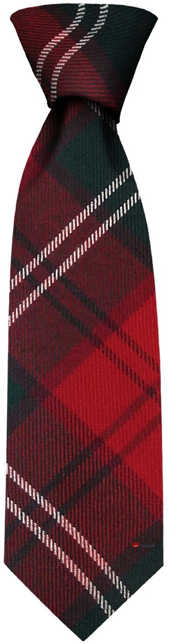 Mens Neck Tie Lennox Modern Tartan Lightweight Scottish Clan Tie