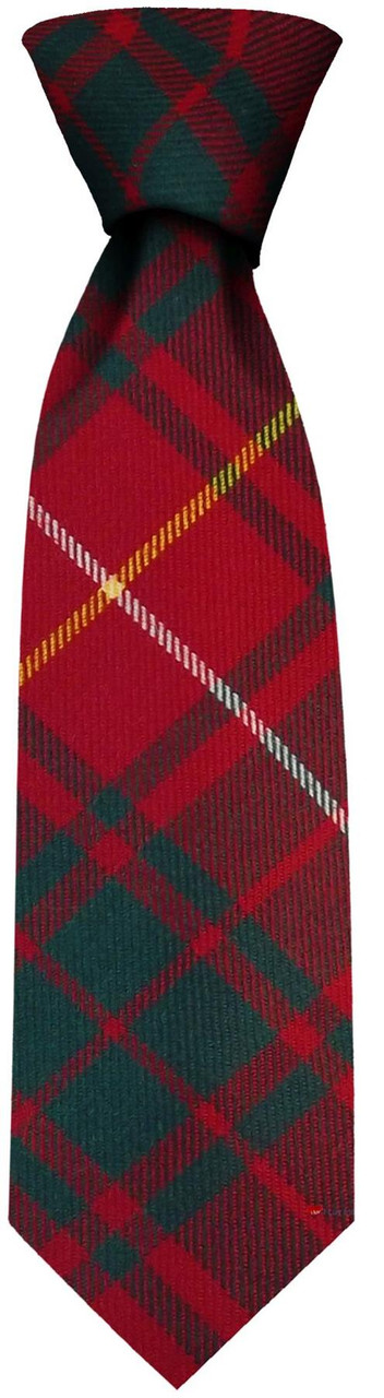 Mens Neck Tie Bruce Modern Tartan Lightweight Scottish Clan Tie