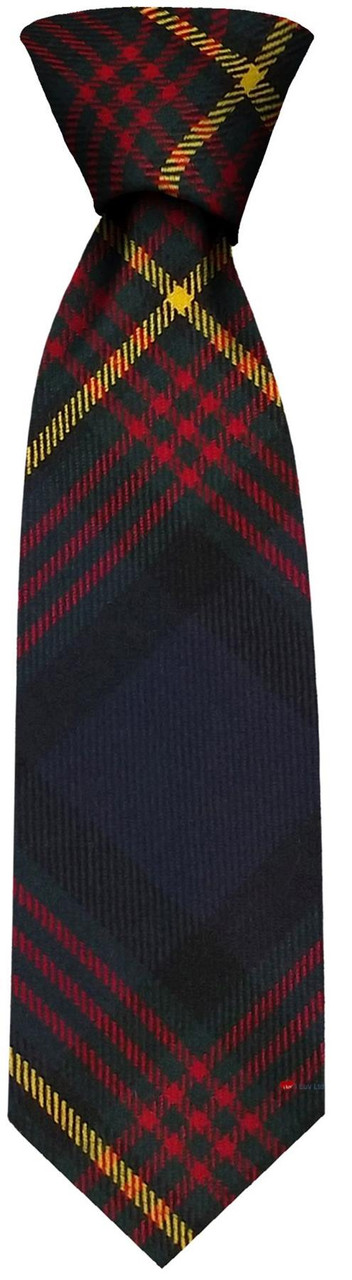 Mens Neck Tie Muir Modern Tartan Lightweight Scottish Clan Tie