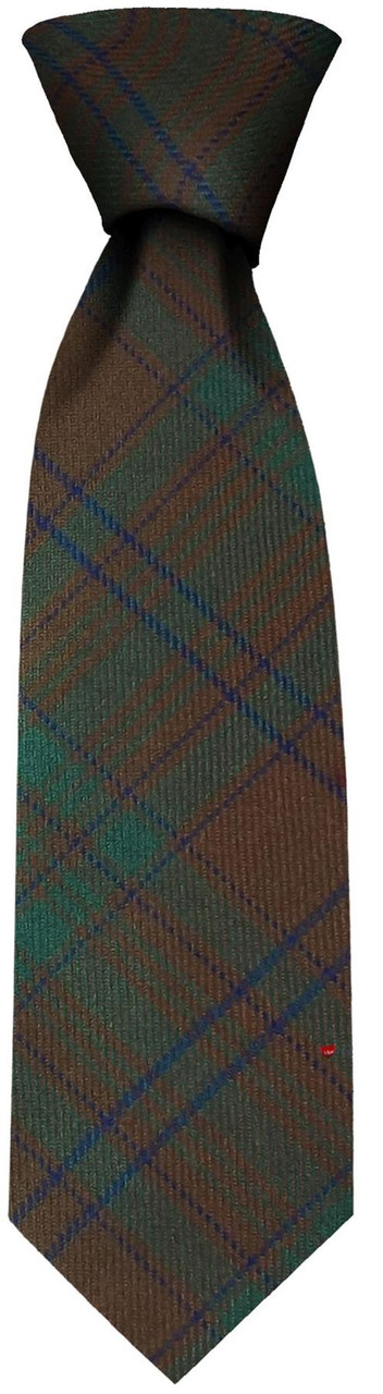 Mens Neck Tie MacGillivray Hunting Ancient Tartan Lightweight Scottish Clan Tie