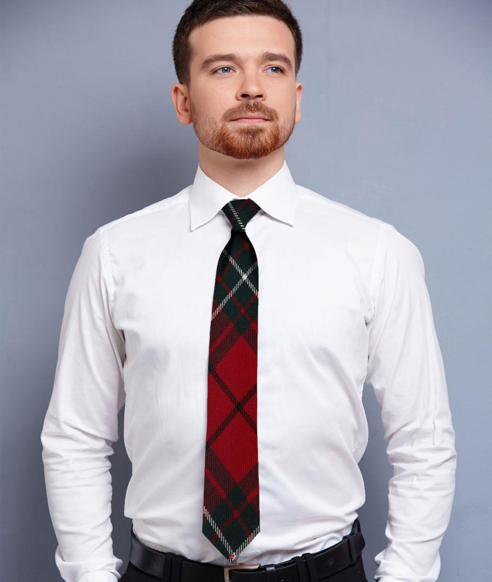 Mens Neck Tie Cumming Modern Tartan Lightweight Scottish Clan Tie