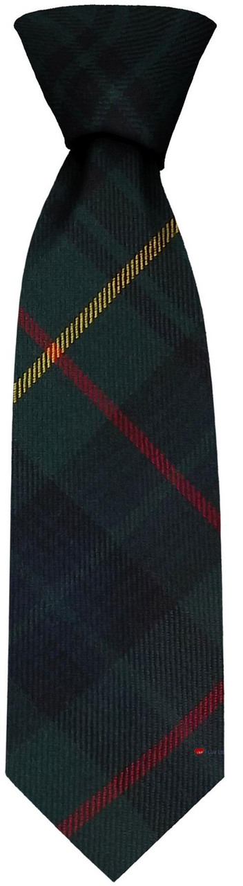 Mens Neck Tie Stewart Hunting Modern Tartan Lightweight Scottish Clan Tie