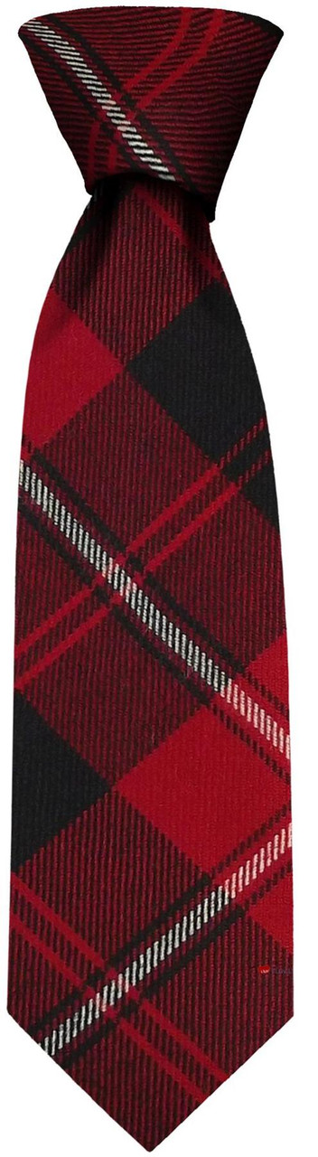 Mens Neck Tie Cunningham Modern Tartan Lightweight Scottish Clan Tie