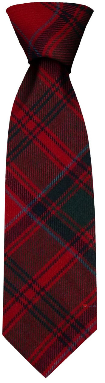 Mens Neck Tie Drummond Modern Tartan Lightweight Scottish Clan Tie