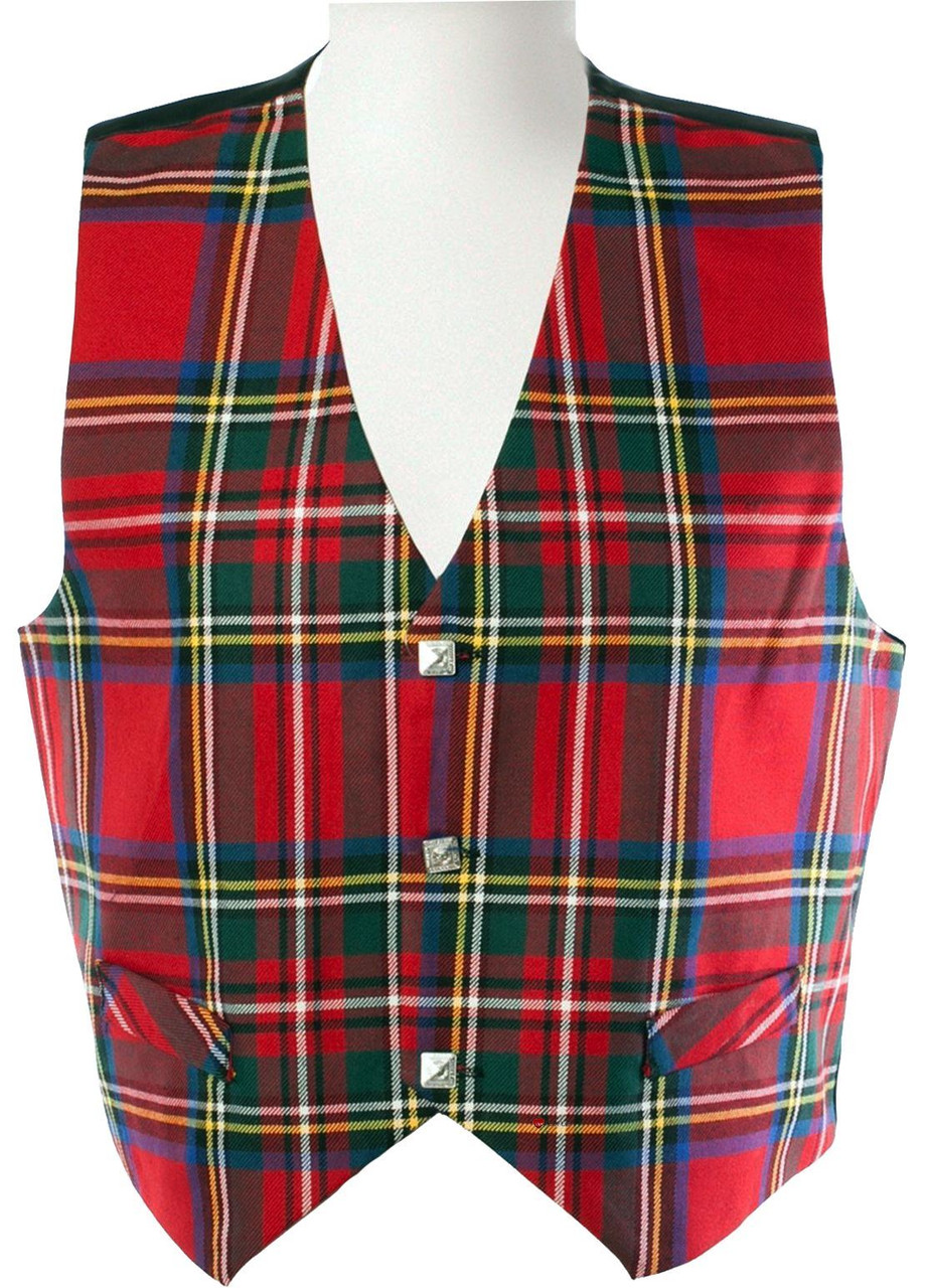 Gents Tartan Waistcoat