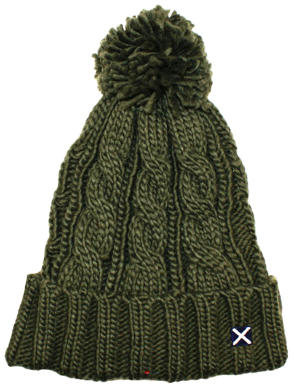 flat cap with bobble