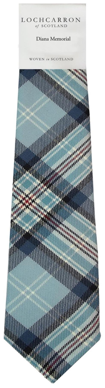 Mens Neck Tie Diana Princess Memorial Tartan Lightweight Scottish Clan Tie