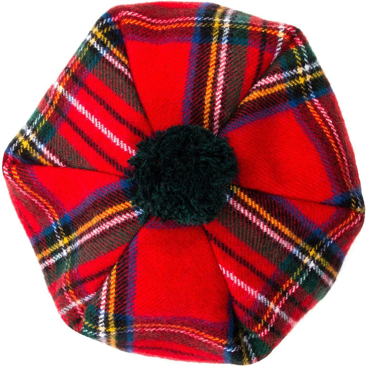 Stewart Royal Modern Tartan Ladies Tammy Hat & Scarf Set Lambswool