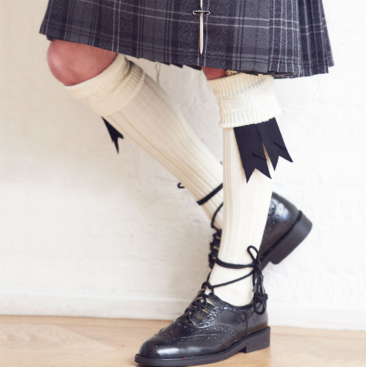 Mens Ancient Green Kilt Hose Socks