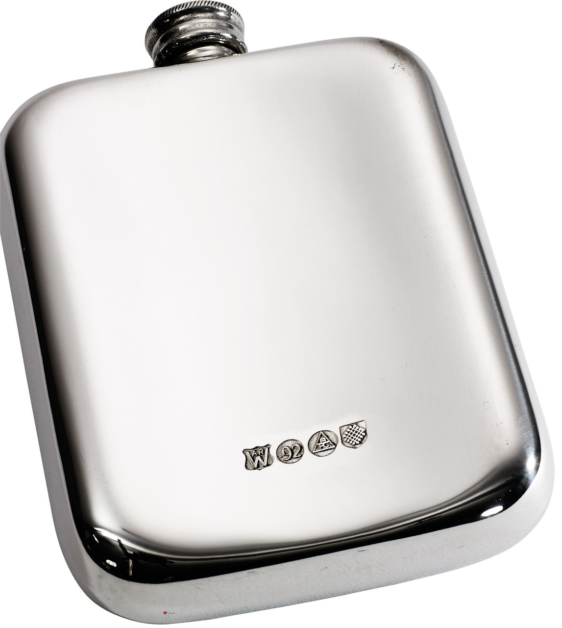 4oz.Pocket Hip Flask Scottish Thistle Ideal For Engraving