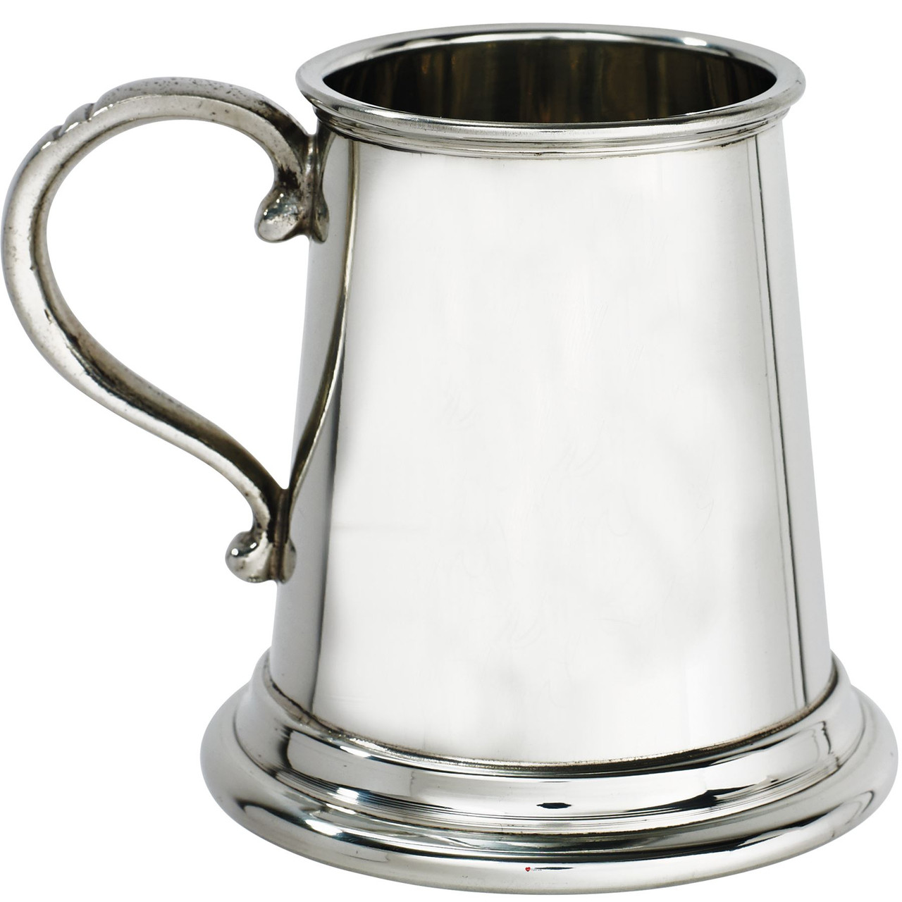 Tankard 1/4pt Scottish Thistle Stamped Tankard Ideal For Engraving