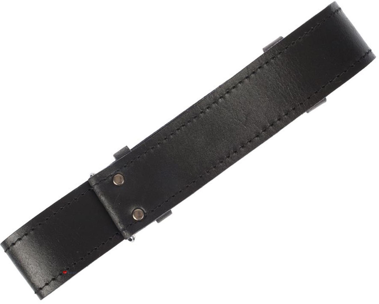 Classic Men's Smooth Kilt Belt Black