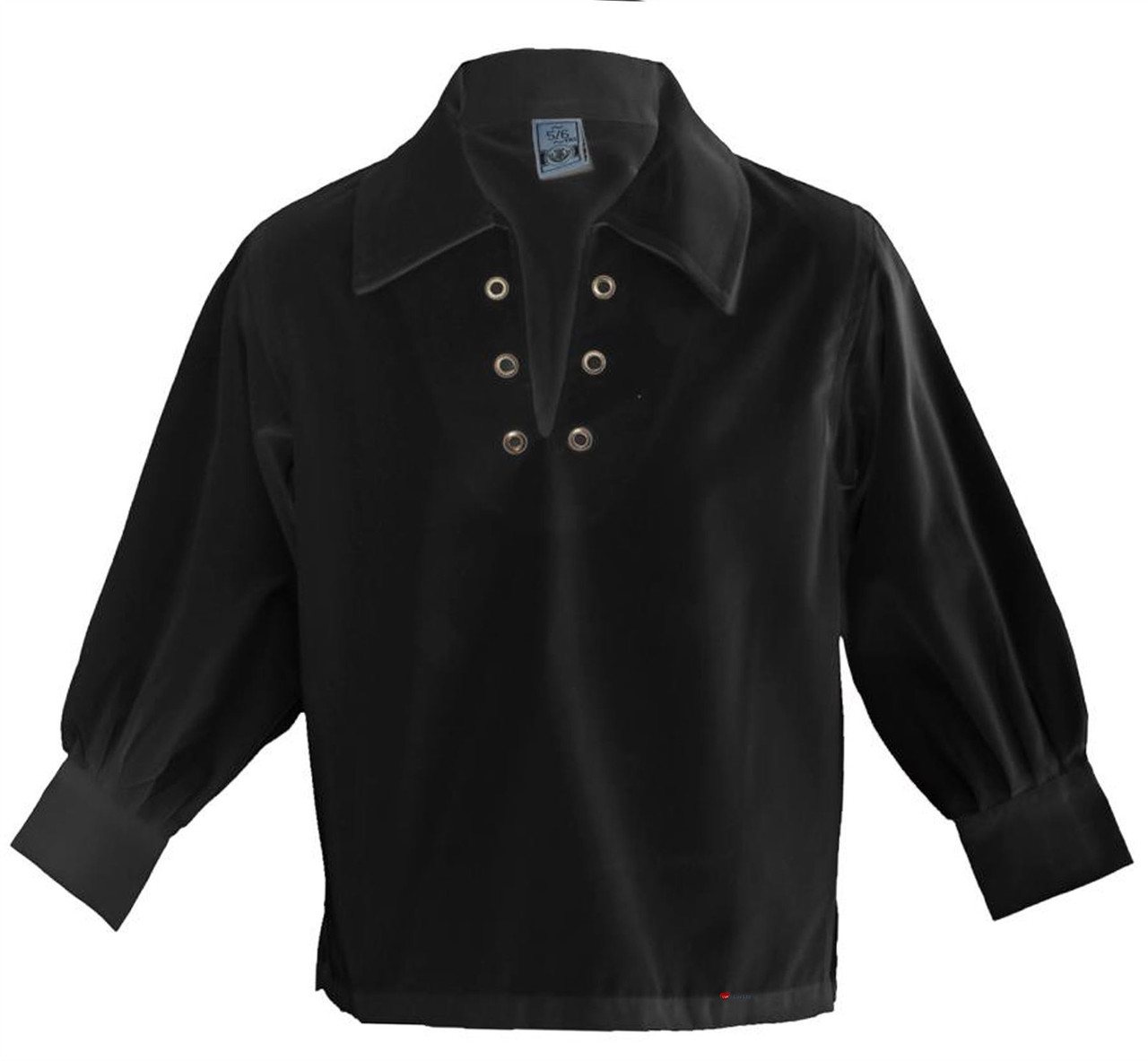 Boys Basic Ghillie Shirt Black