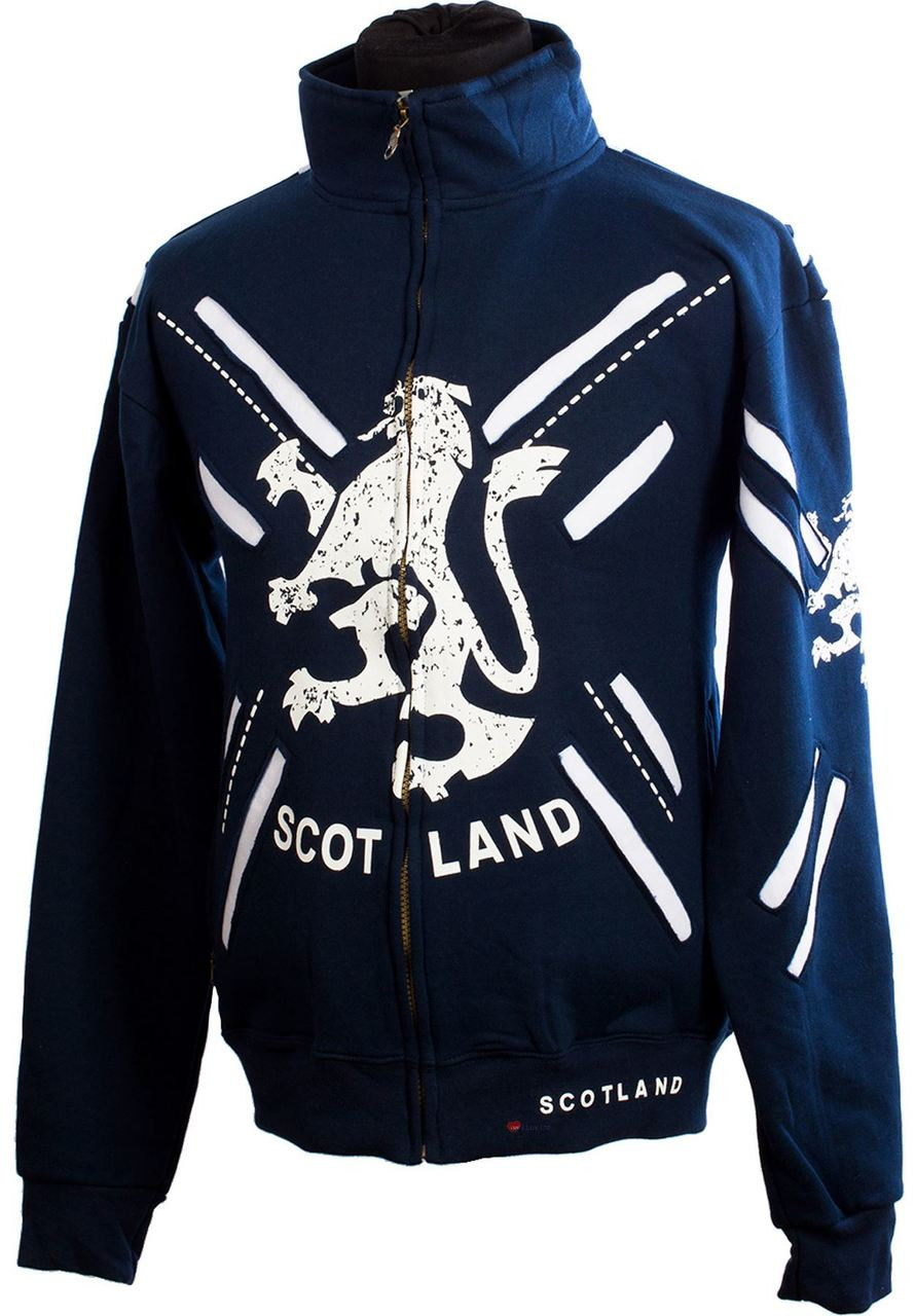 Zipper Top Scotland Lion Layered