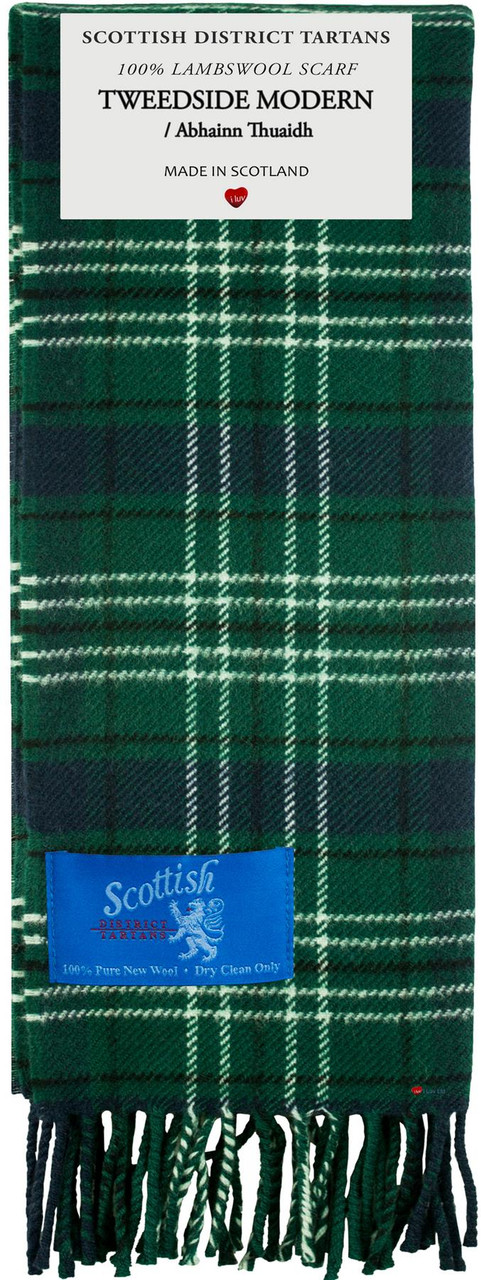Scottish District Lambswool Scarf Tweedside Modern