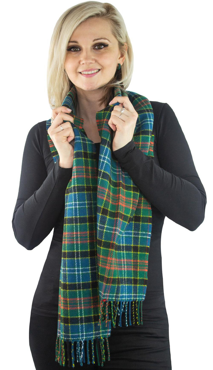 Scottish District Lambswool Scarf Paisley
