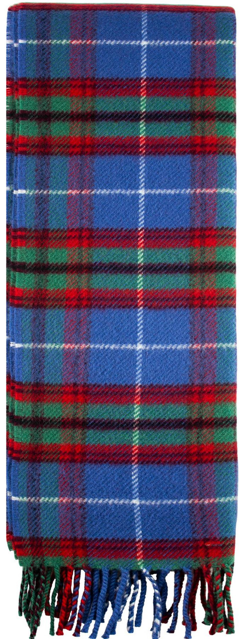 Scottish District Lambswool Scarf Edinburgh Ancient