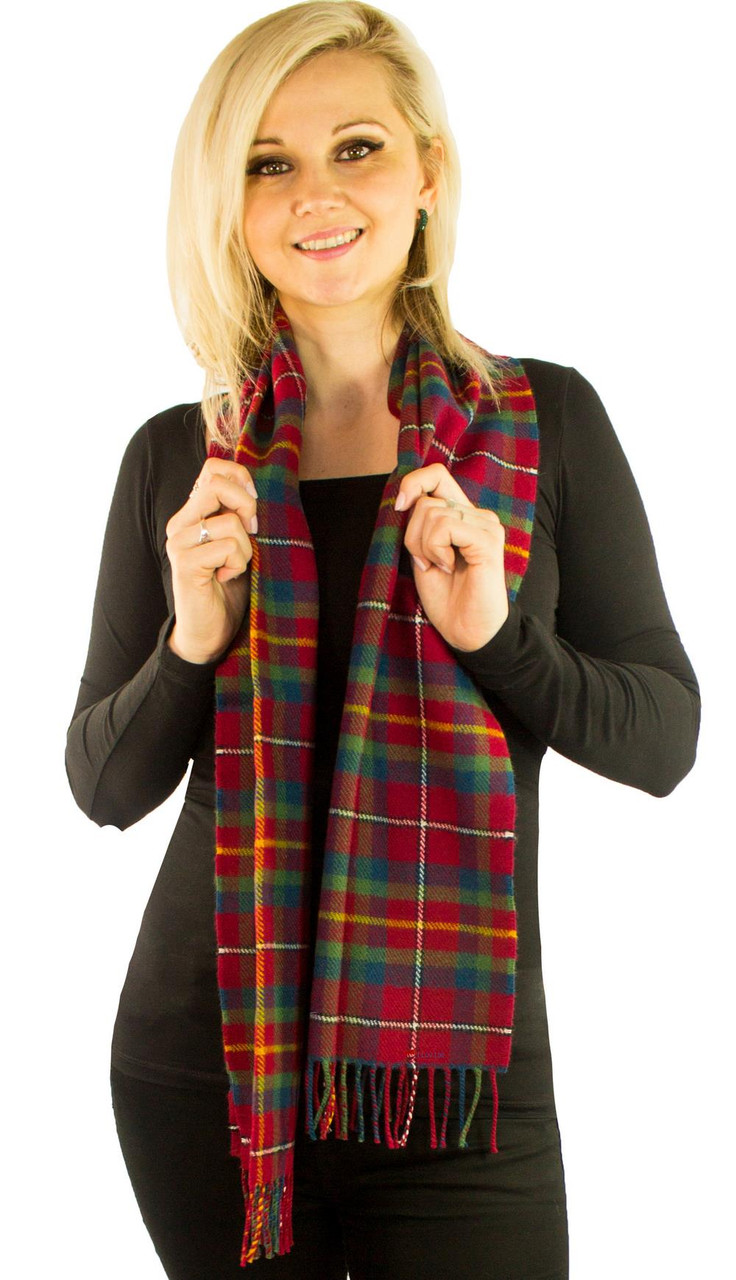 Scottish District Lambswool Scarf East Kilbride