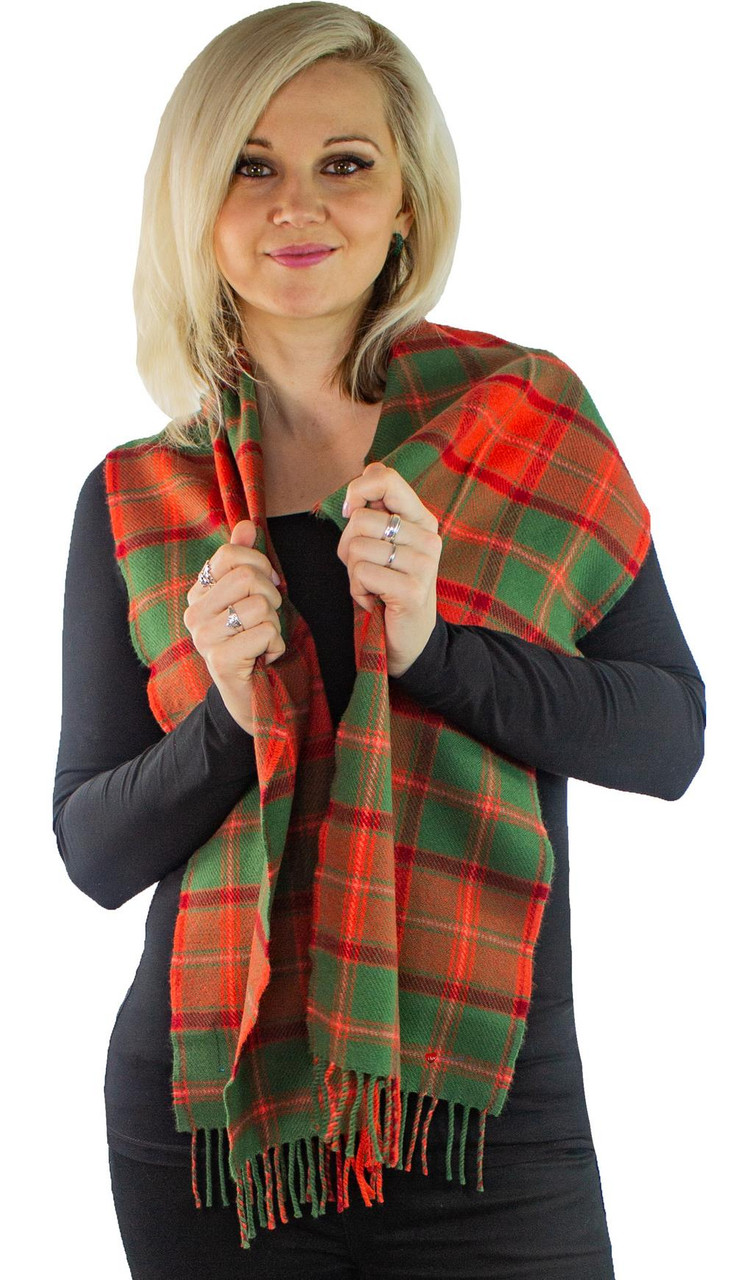 Scottish District Lambswool Scarf Crieff