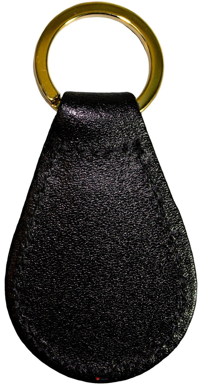 Leather Key Fob Scottish Clan Crest Munro Made in Scotland