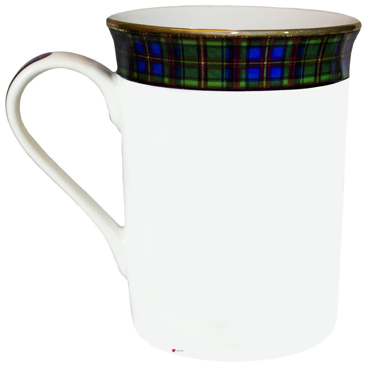 Bone China Coffee Tea Mug Cooper Clan Crest Gold Rim Scottish Made