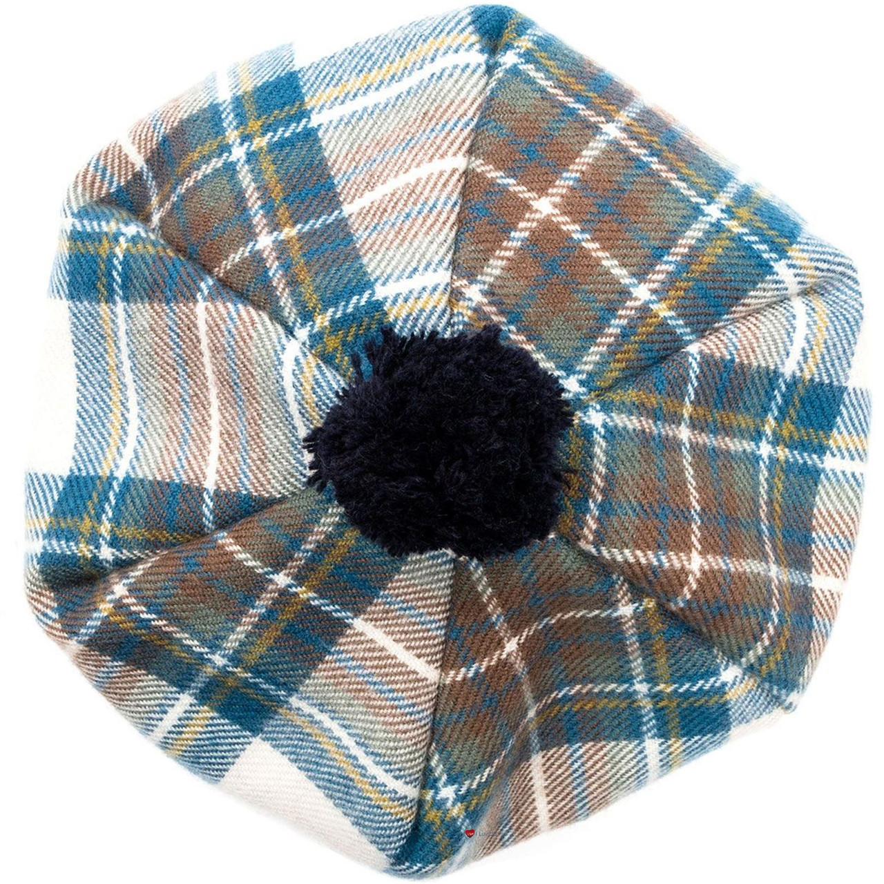 Tammy Hat Stewart Blue Dress Tartan Lambswool