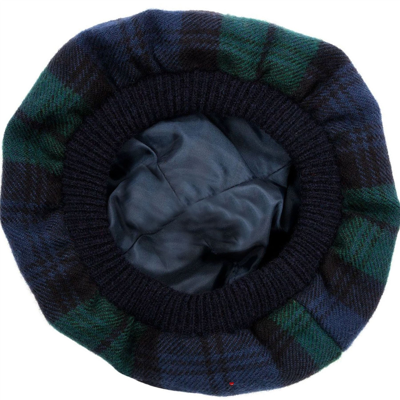 Tammy Hat Black Watch Modern Tartan Lambswool