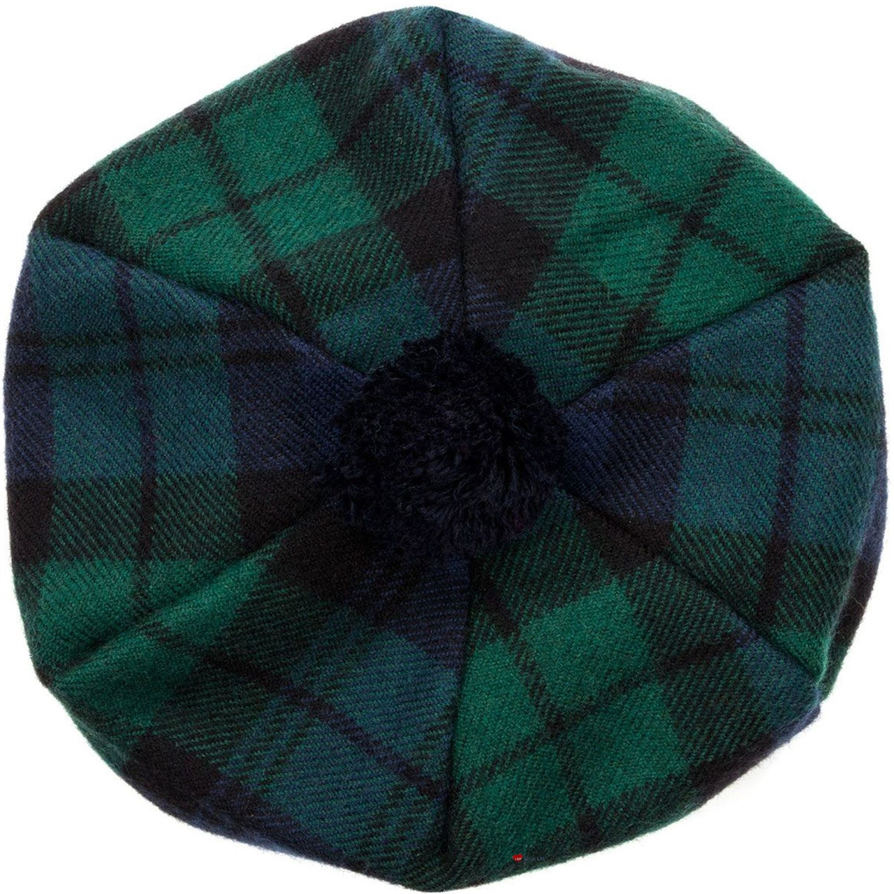Tammy Hat Black Watch Modern Tartan Lambswool
