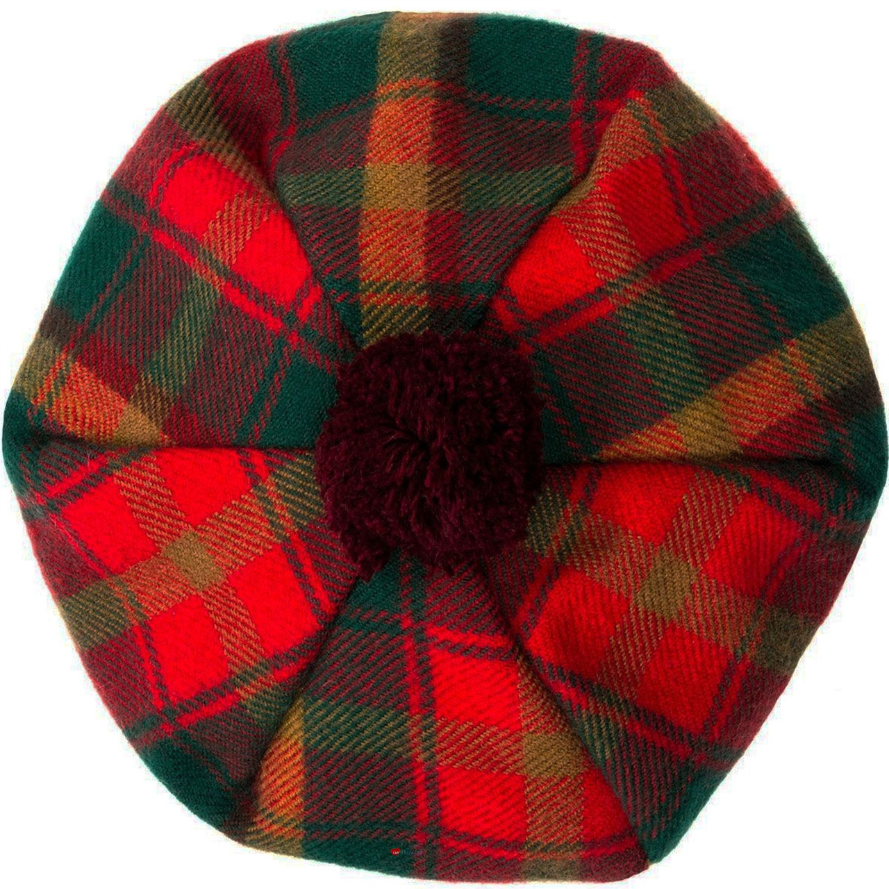 Tammy Hat Maple Leaf Tartan Lambswool