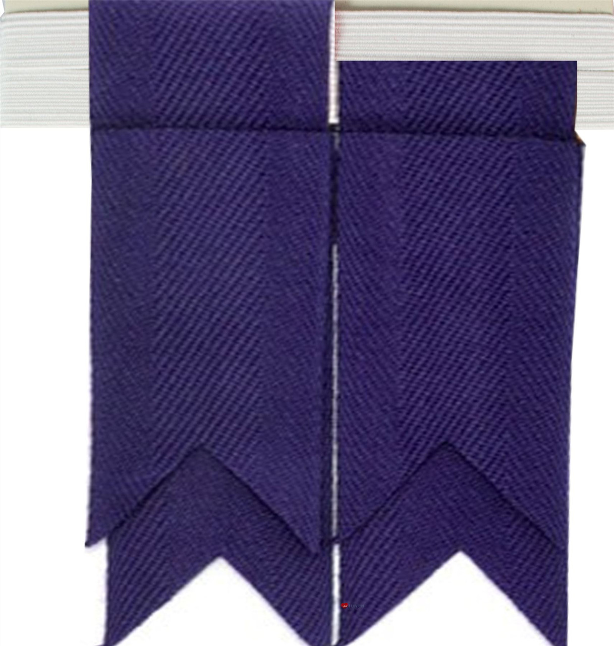 Boys Kilt Flash Plain Single Garter Pure Wool
