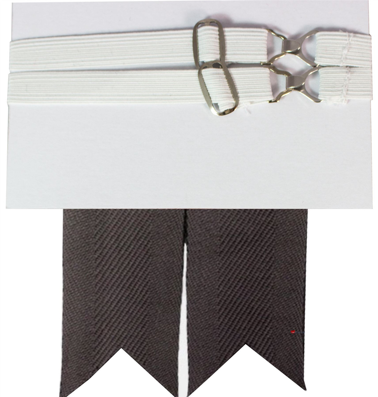Boys Kilt Flash Plain Single Garter Pure Wool