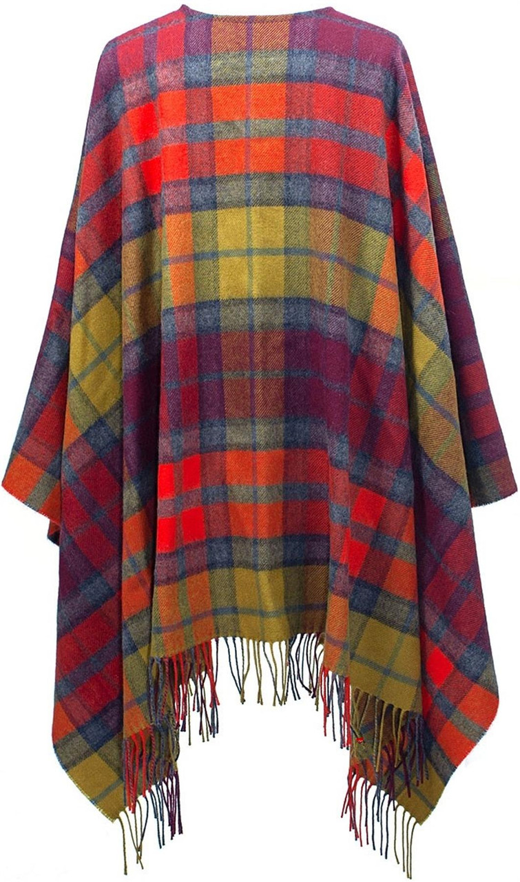 Ladies Shawl Cape Lambswool Buchanan Berry Made To Order