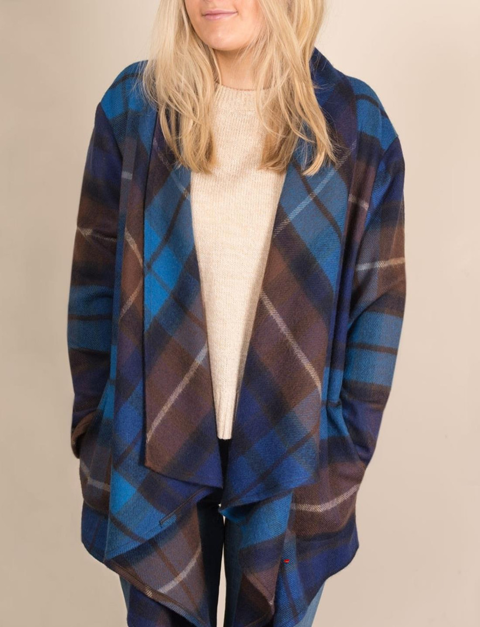 Ladies Kerry Jacket Stewart Royal Tartan