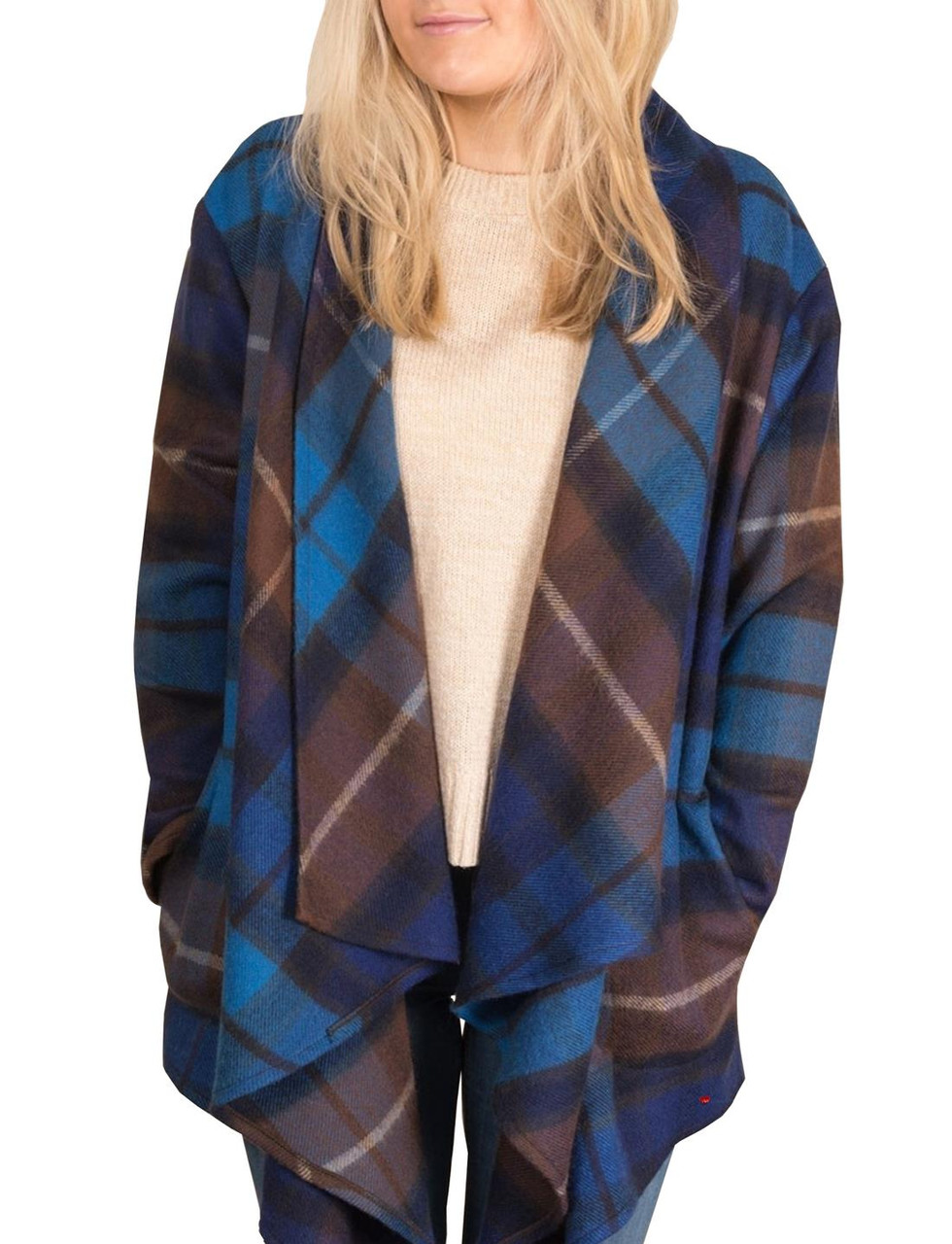Ladies Kerry Jacket Buchanan Blue
