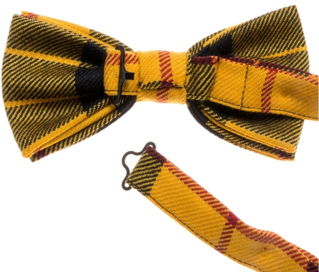 Wool Bow Tie MacLeod Dress Modern Tartan