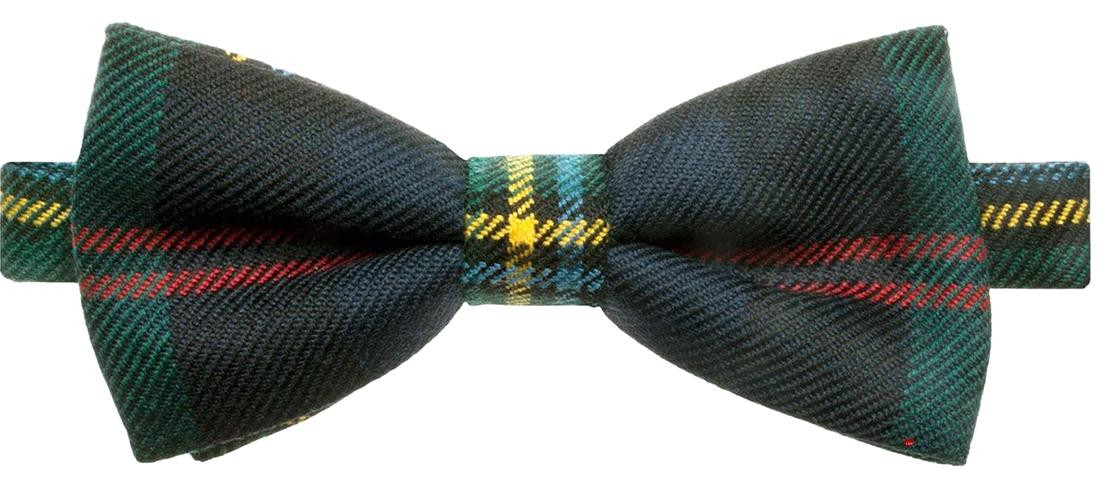 Wool Bow Tie Malcolm Modern Tartan