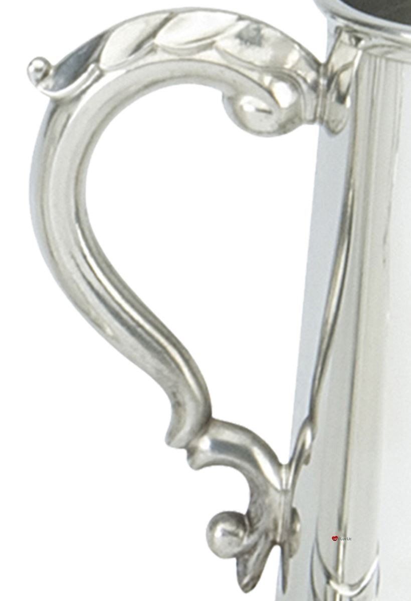 Pewter Tankard Handmade Fishing Gift Angler Ornate Handle Great Gift
