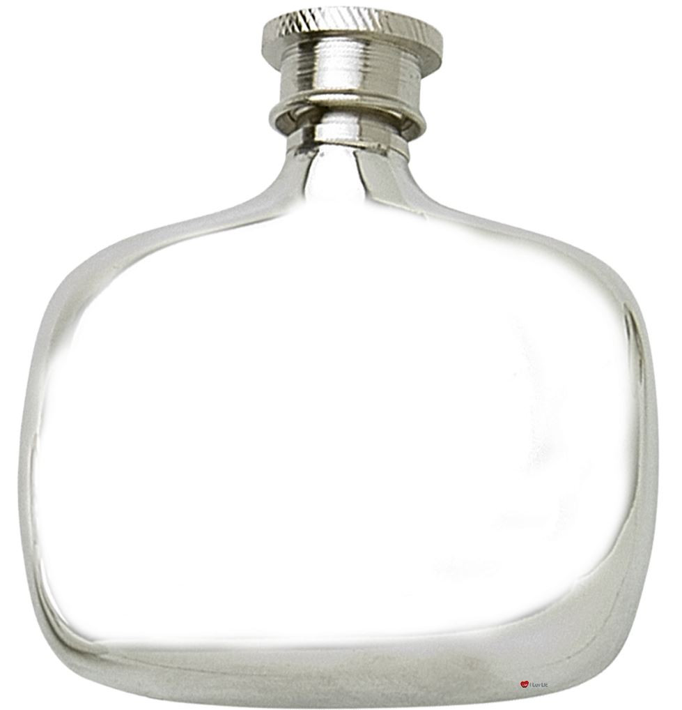 2oz Hip Flask Devon Shape Screw Top Great Personal Gift